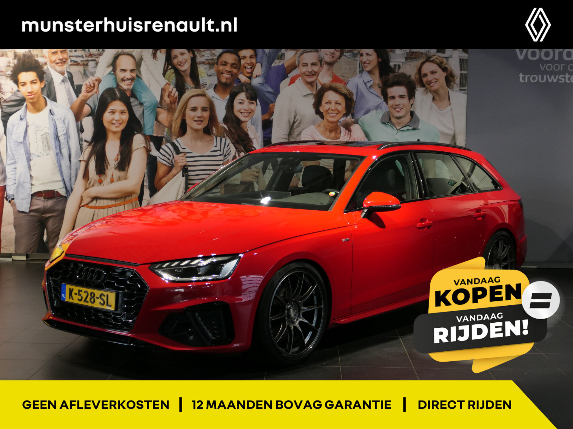 Audi A4 Avant 35 TFSI S edition - Occasion Lease vanaf €664 p/m -