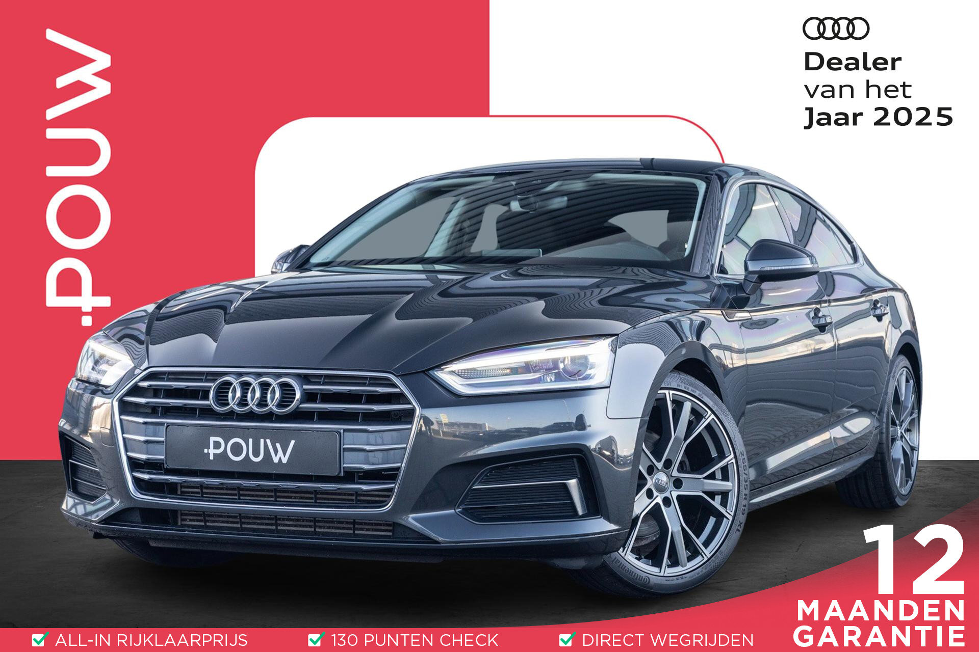 Audi A5 Sportback 2.0 TFSI 190pk S-tronic MHEV Sport - Afbeelding 1