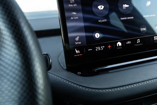 voorstoelen verwarmd