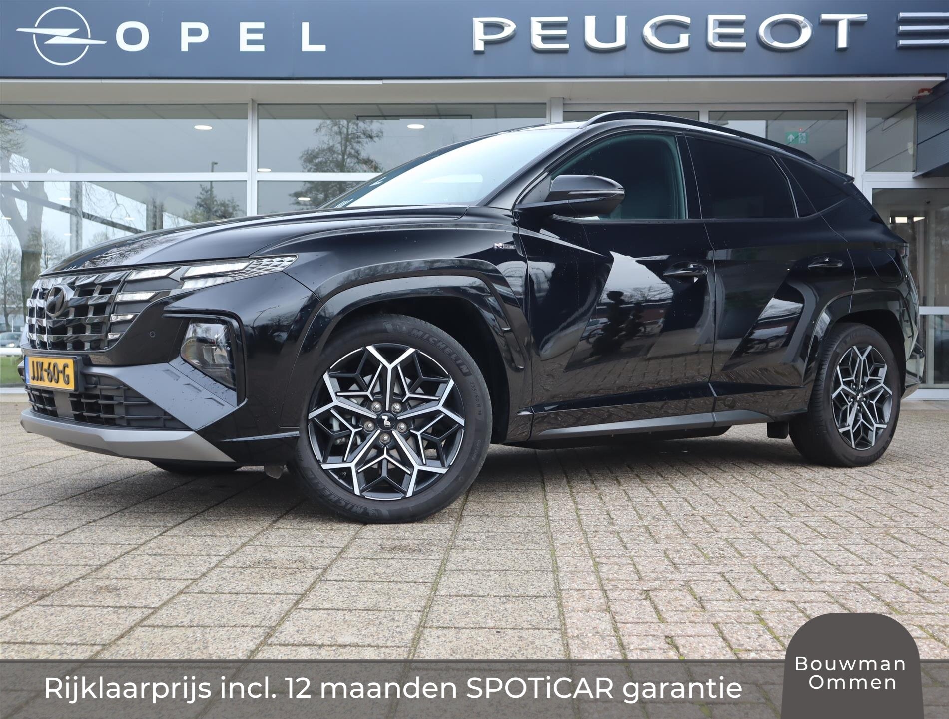 Hyundai Tucson N-Line 1.6 T-GDi PHEV 265pk AWD Automaat, Rijklaarprijs, Navigatie Stoel- en Stuurverwarming Stoelverkoeling Adaptieve cruise control Trekhaak