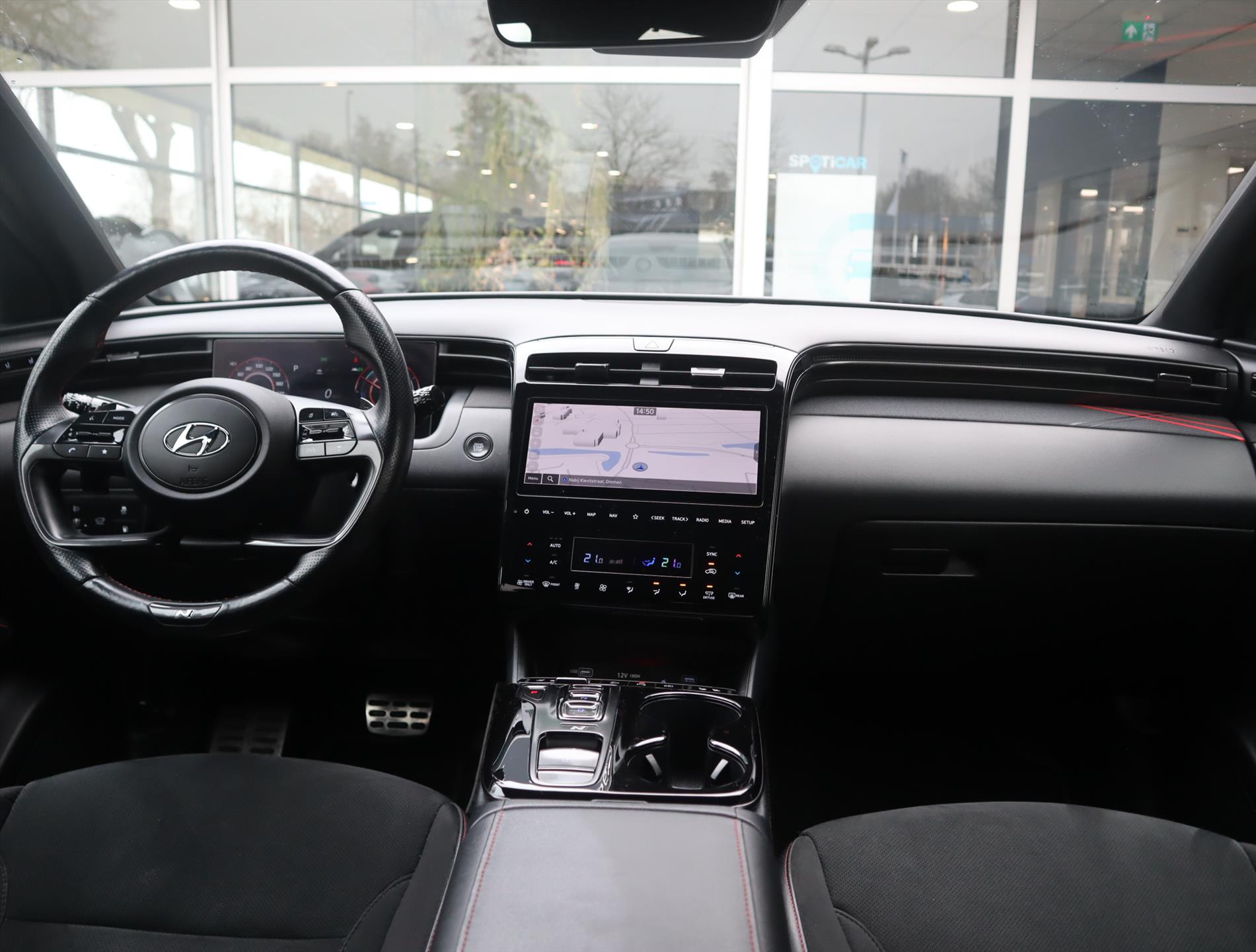 Hyundai Tucson N-Line 1.6 T-GDi PHEV 265pk AWD Automaat, Rijklaarprijs, Navigatie Stoel- en Stuurverwarming Stoelverkoeling Adaptieve cruise control Trekhaak - Afbeelding 5