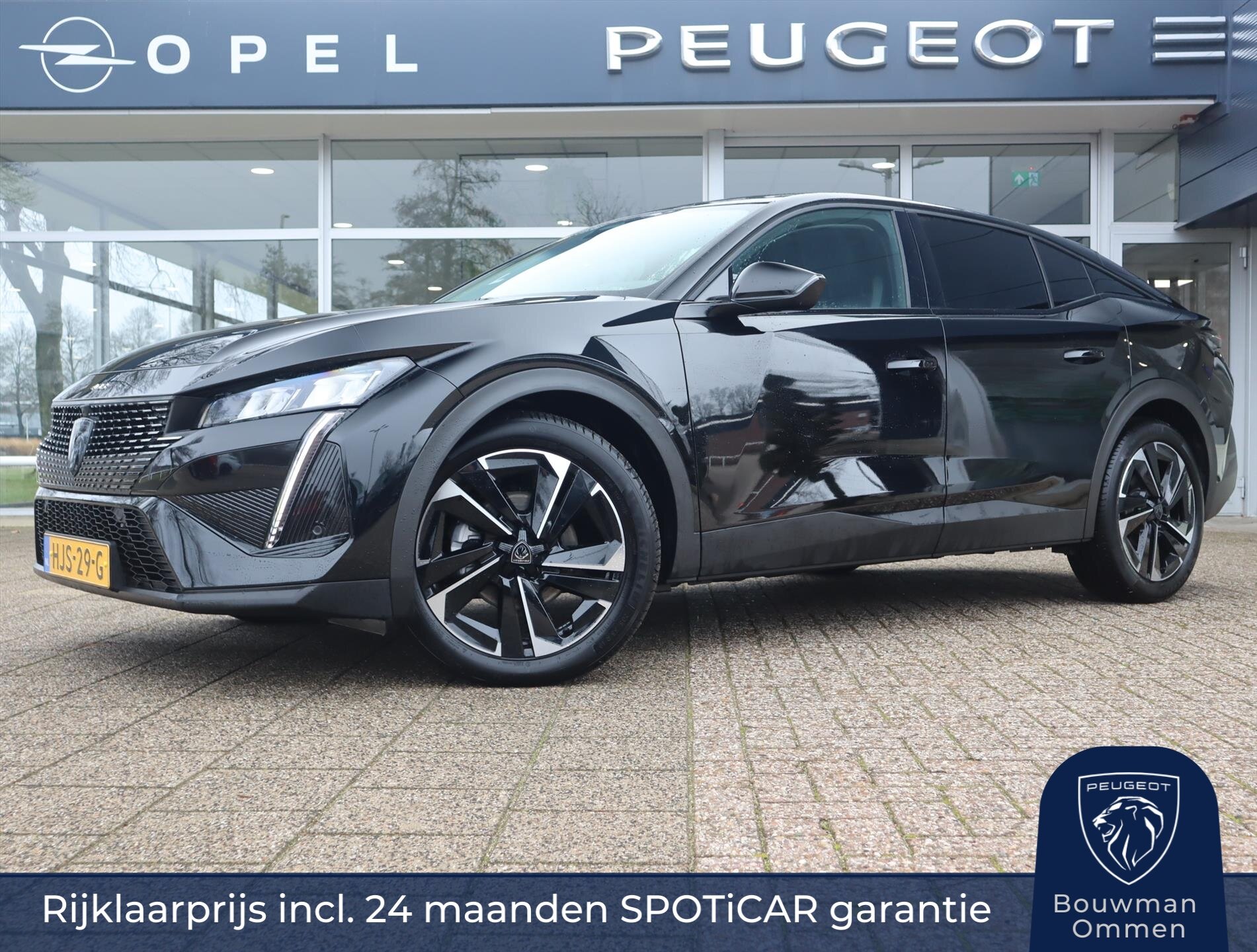 Peugeot 408 Allure Hybrid 145PK e-DCS6 Automaat, Rijklaarprijs, Adaptieve cruise control 360° Camera Stoel- en stuurverwarming