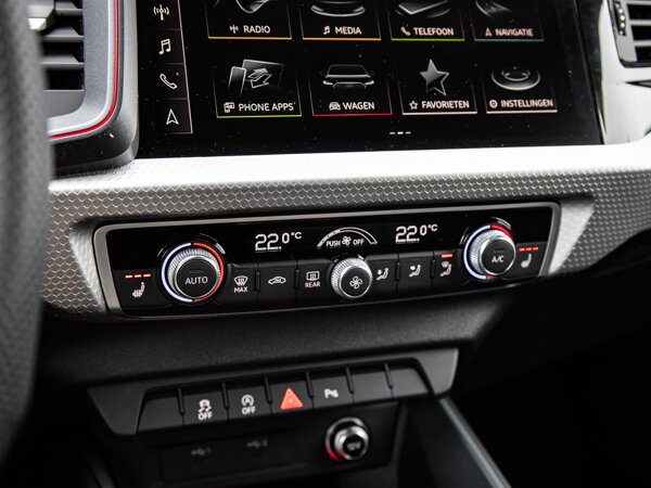 voorstoelen verwarmd