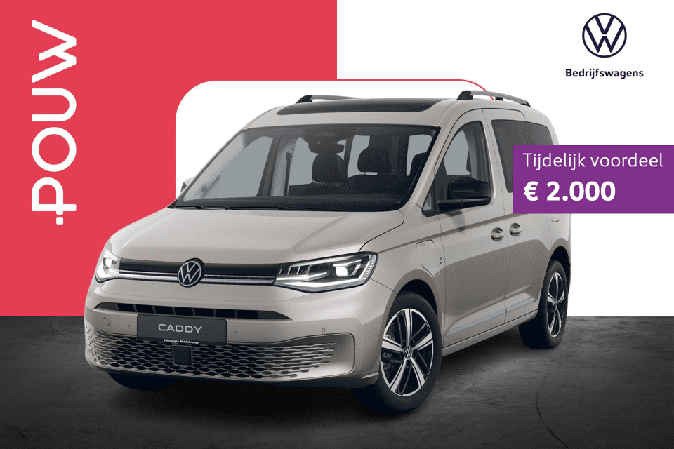 Volkswagen Caddy Kombi 1.5 TSI 150pk Hybride Style - Afbeelding 1