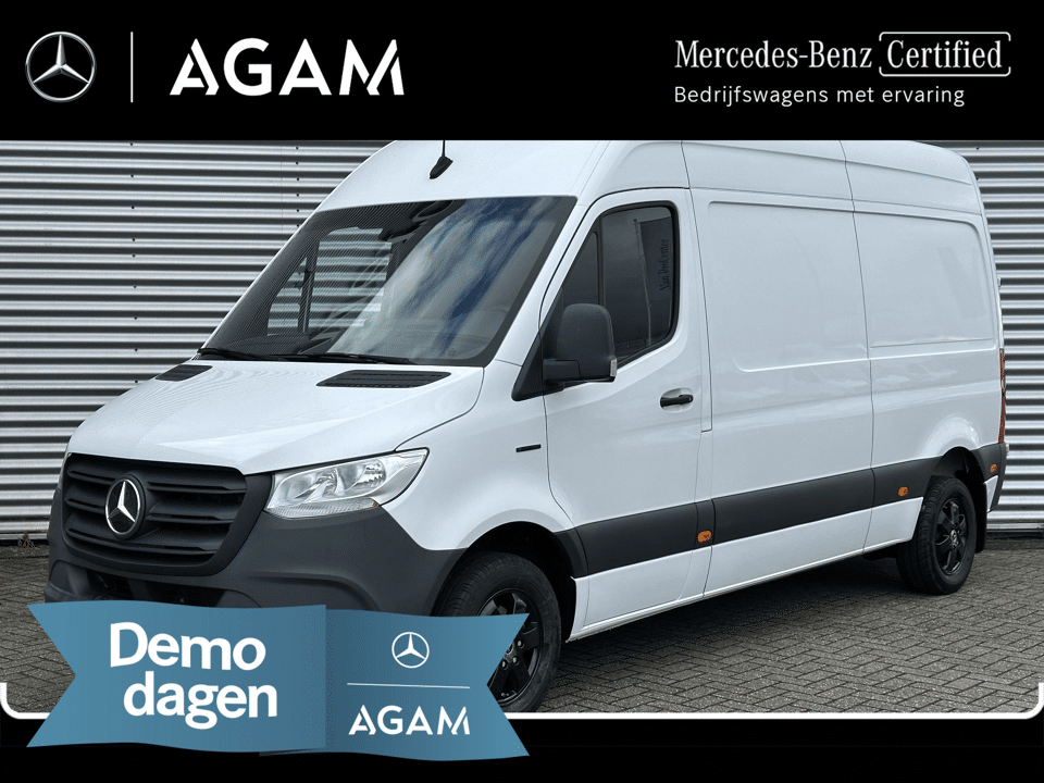 Mercedes-Benz eSprinter L2H2 Snelladen Leer Camera Airco 41kWh - Afbeelding 1