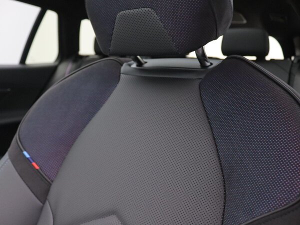 Veganza / Alcantara combinatie Schwarz