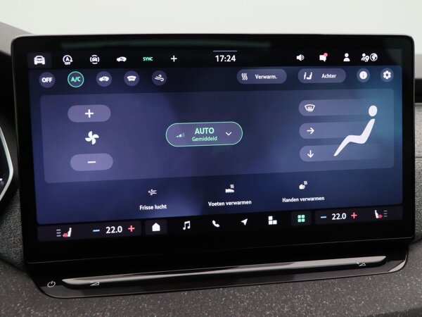 voorstoelen verwarmd