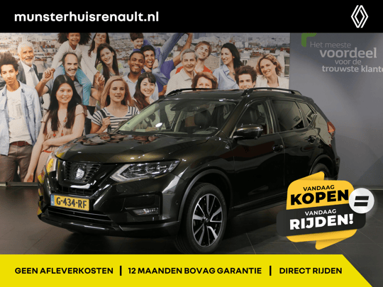 Nissan X-Trail 1.3 DIG-T Tekna *AUTOMAAT* *Aanhangergewicht geremd 1500 kg*