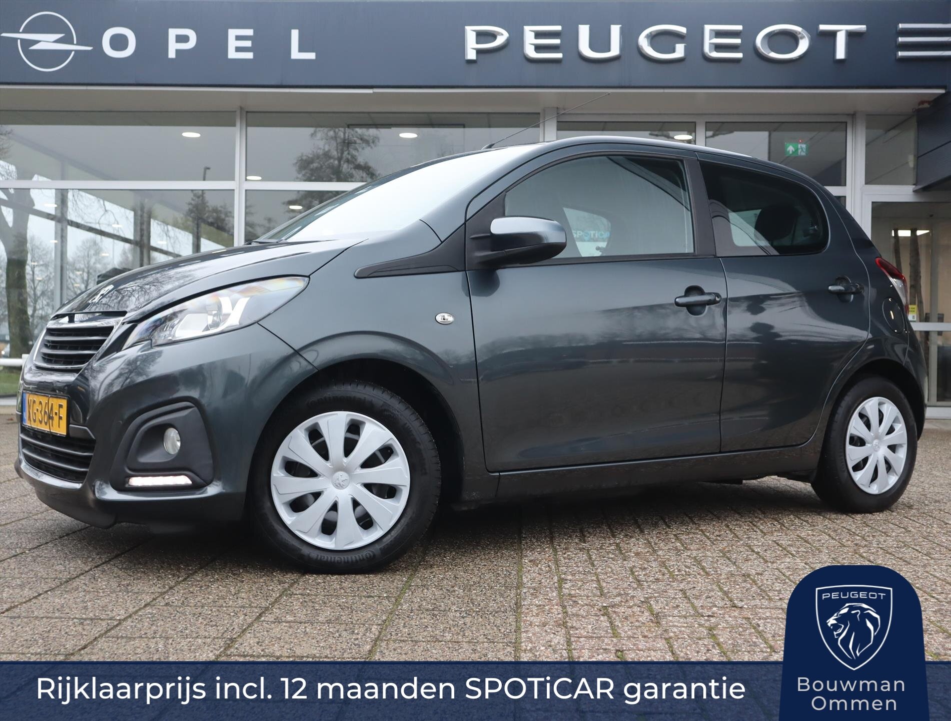 Peugeot 108 Active Pack Premium VTi 72PK S&S 5-Drs, Rijklaarprijs, Airco Centrale vergrendeling Bluetooth Elektr. bedienbare ramen