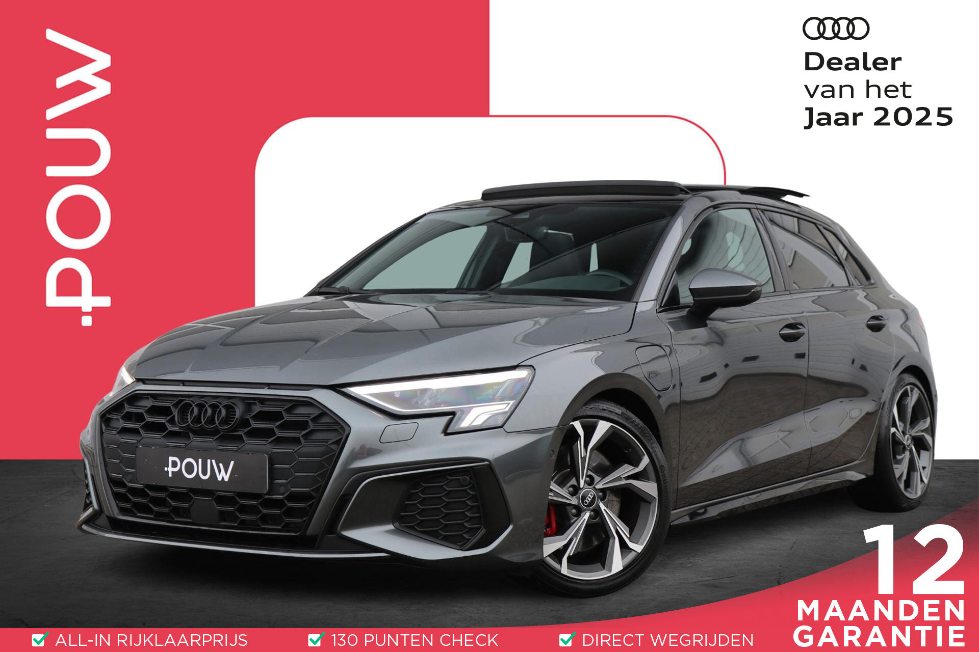 Audi A3 Sportback 45 TFSIe 245pk S Edition Competition