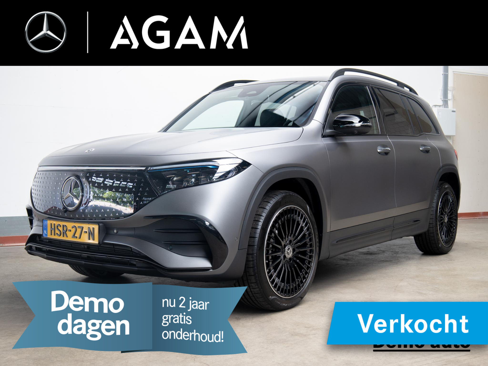 Mercedes-Benz EQB 250+ AMG Line 7p. 71 kWh