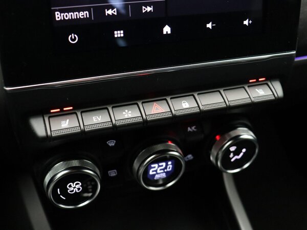 Elektrisch verwarmbare voorstoelen