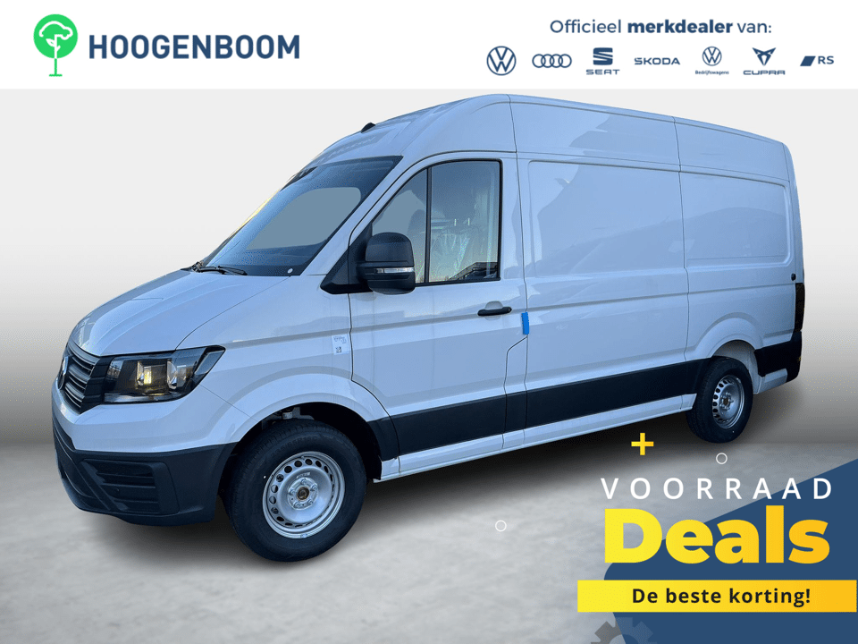 VW Bedrijfswagens Crafter L3H3 Trendline 103kW 140pk 3T GVW 6 versn.hand - Afbeelding 1
