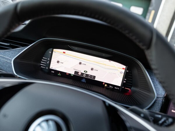 volledig digitaal instrumentenpaneel