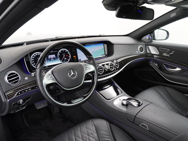 Multifunctioneel stuurwiel hout/leder