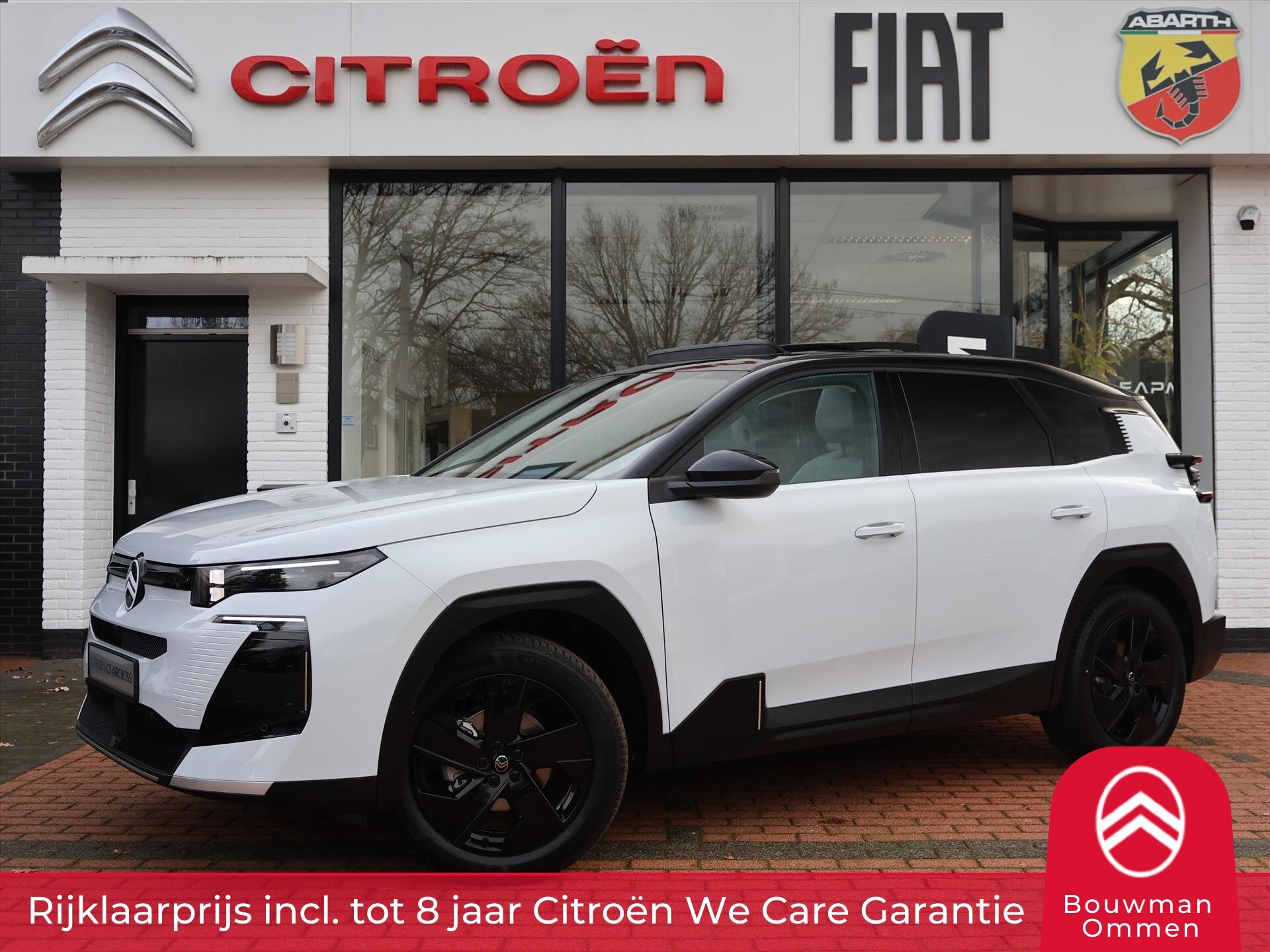 Citroën C5 Aircross Hybrid 145PK Automaat Max, Rijklaarprijs | Panoramadak | Trekhaak afn. | Lederen interieur | Stoelmassage | Stoelventilatie