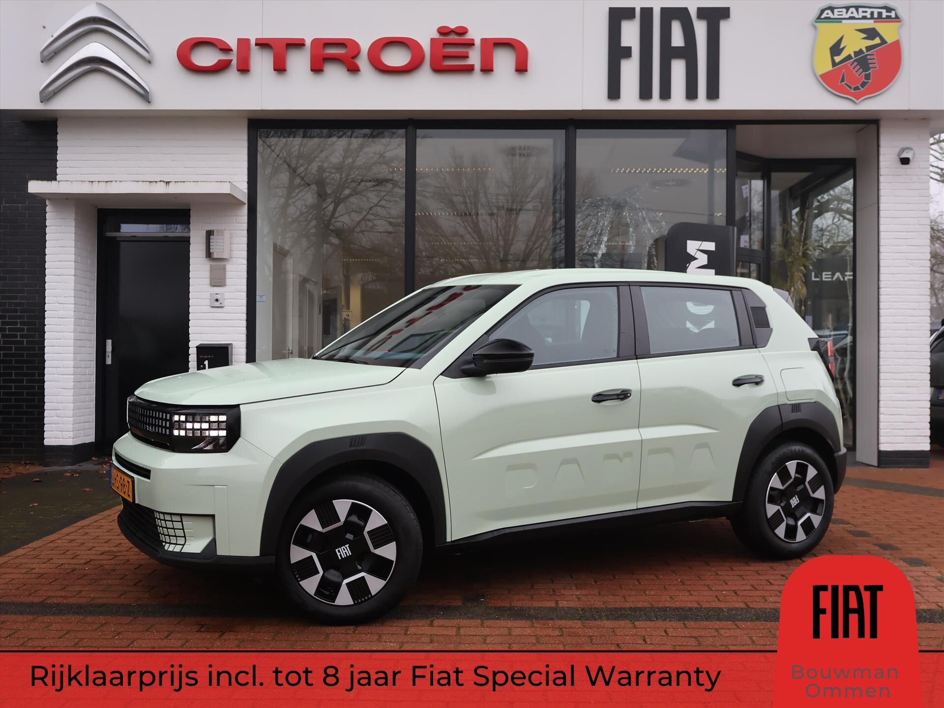 Fiat Grande Panda 1.2 Turbo 110PK Hybrid eDCT6 Automaat Icon, Rijklaarprijs NIEUW | Navigatie via App | Parkeersensoren | DAB+