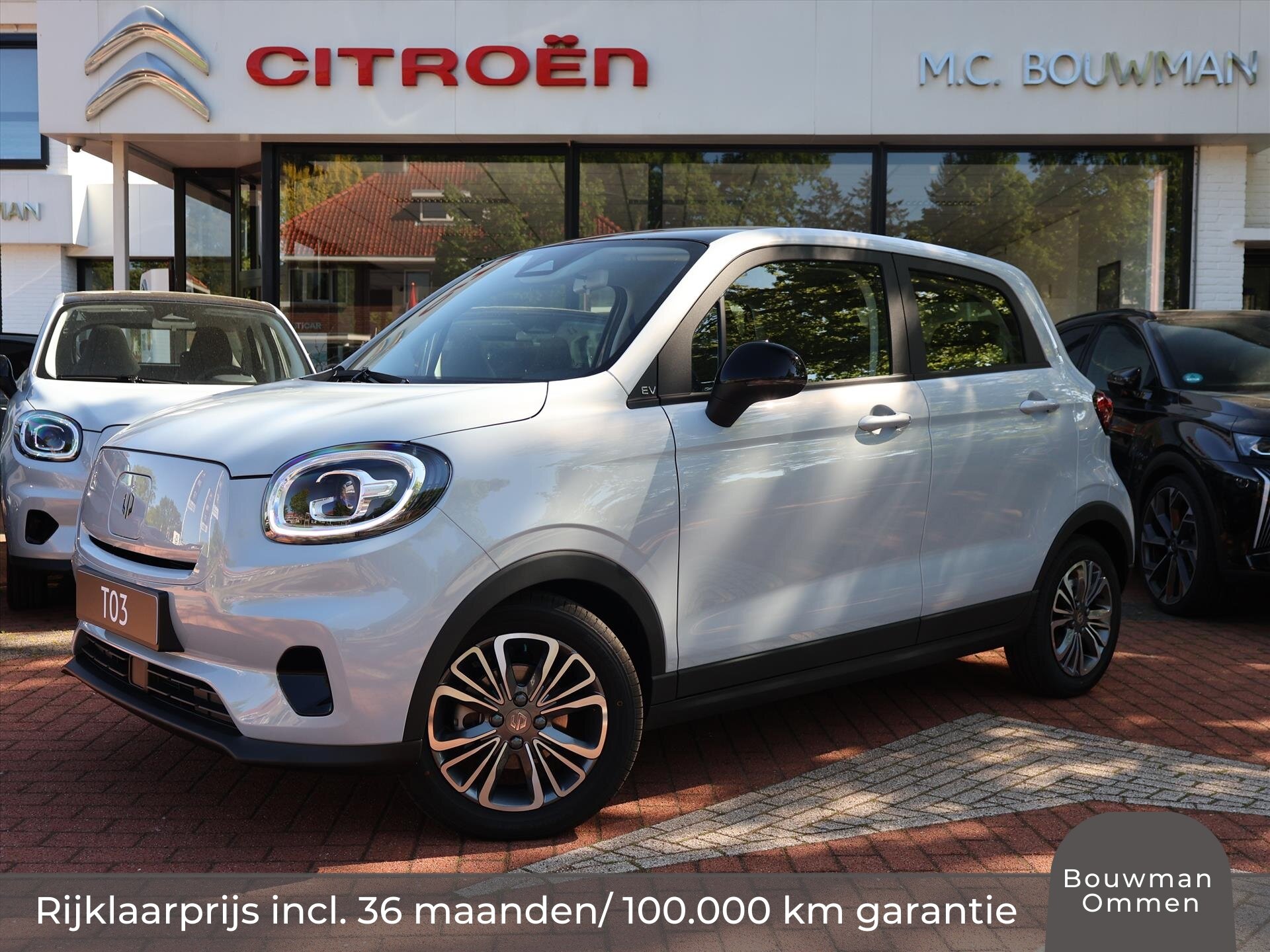 Leapmotor T03 EV 37,3 kWh 95PK Design NIEUW, Rijklaarprijs | Camera | Navigatie | Panoramadak | Lichtmetalen wielen