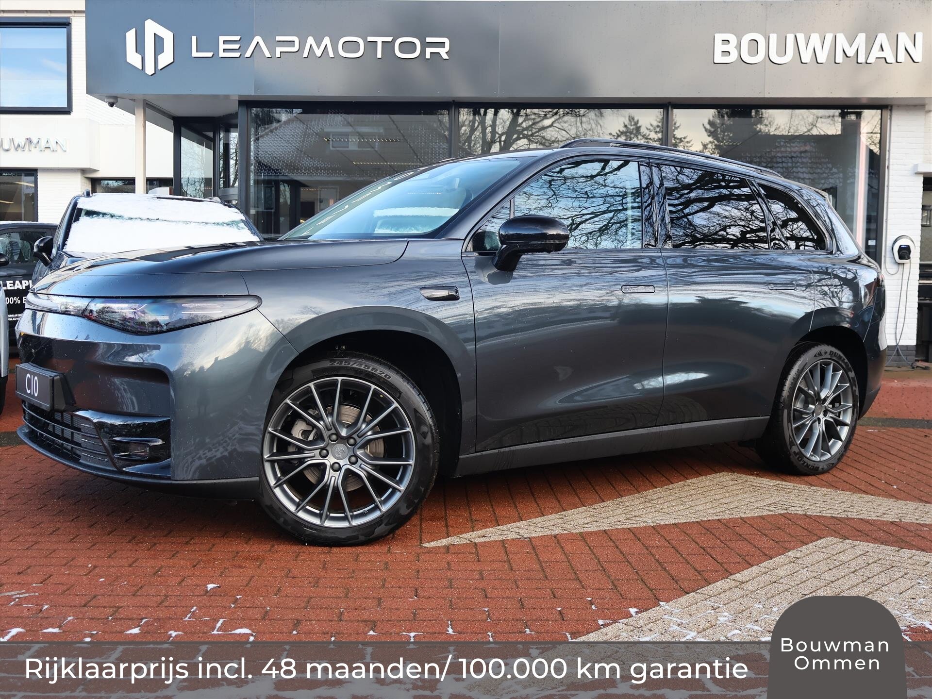 Leapmotor C10 REEV Plug-in hybride 28,4 kWh 215PK Automaat Design NIEUW, Rijklaarprijs | Panoramadak | Camera 360 | Adaptieve Cruise Control