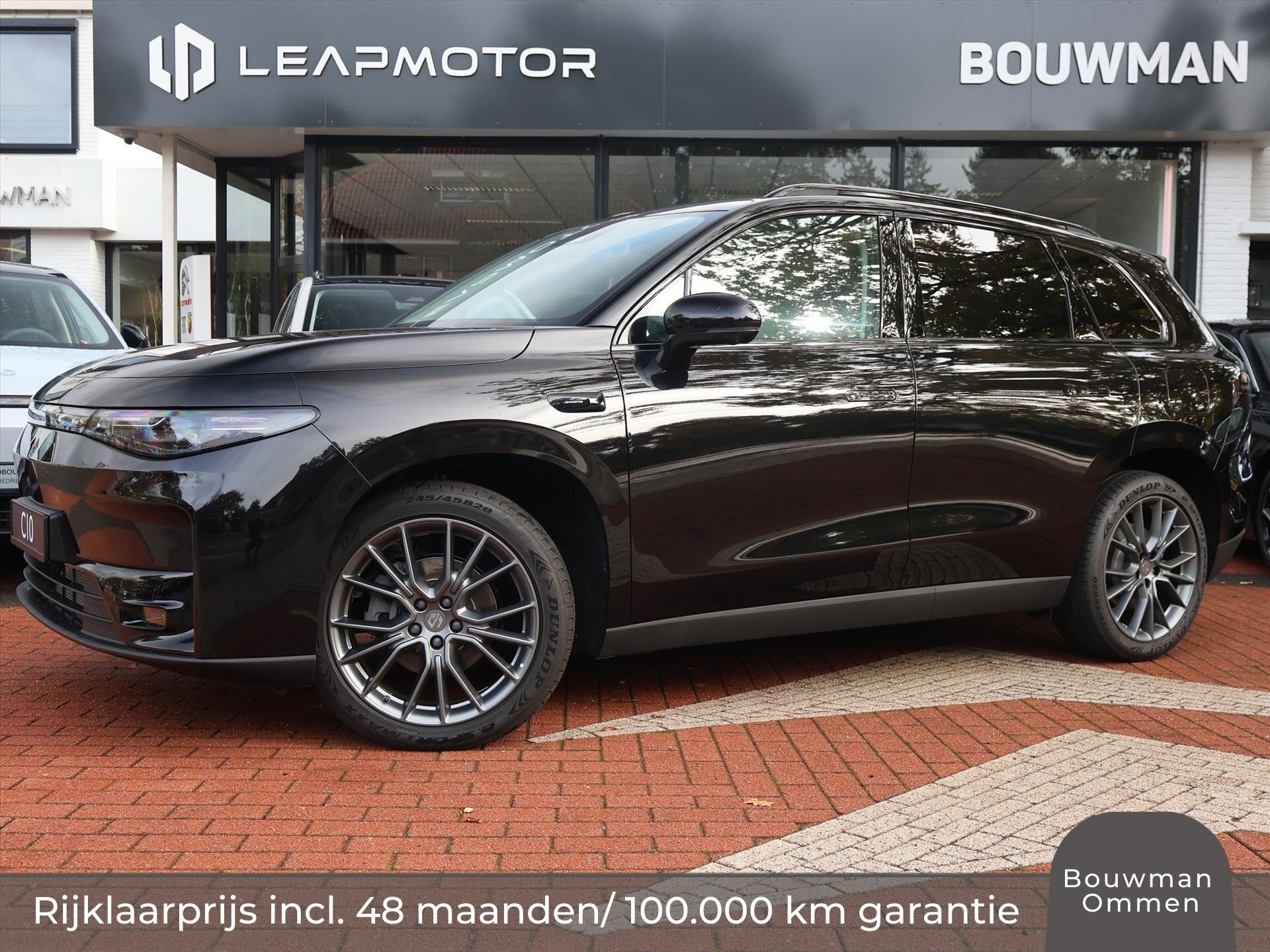 Leapmotor C10 REEV Plug-in hybride 28,4 kWh 215PK Automaat Design NIEUW, Rijklaarprijs | Panoramadak | Camera 360 | Adaptieve Cruise Control