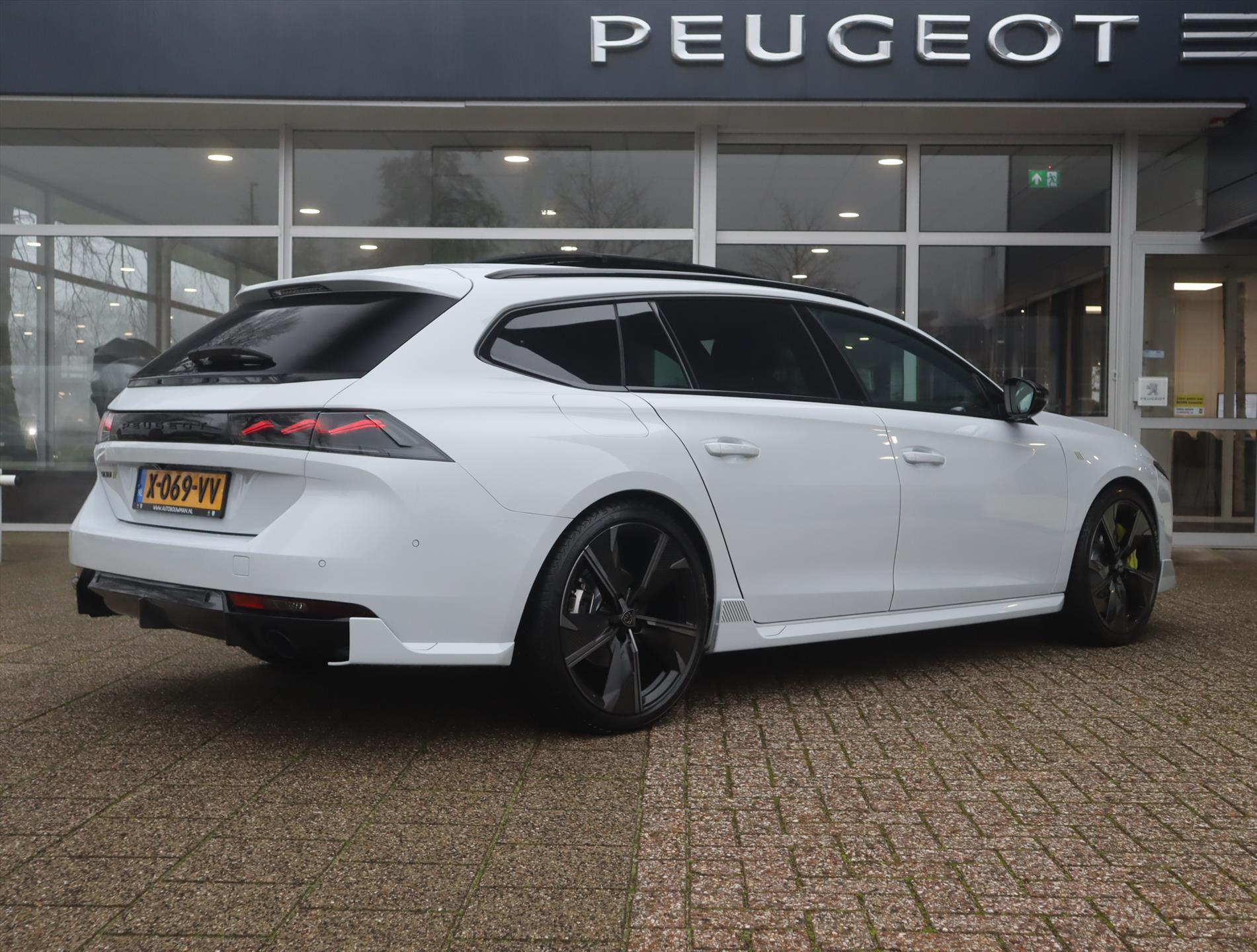 Peugeot 508 Sw SW PSE Plug-in HYbrid4 360PK e-EAT8 Automaat, Rijklaarprijs Panoramadak Focal HiFi - Afbeelding 4