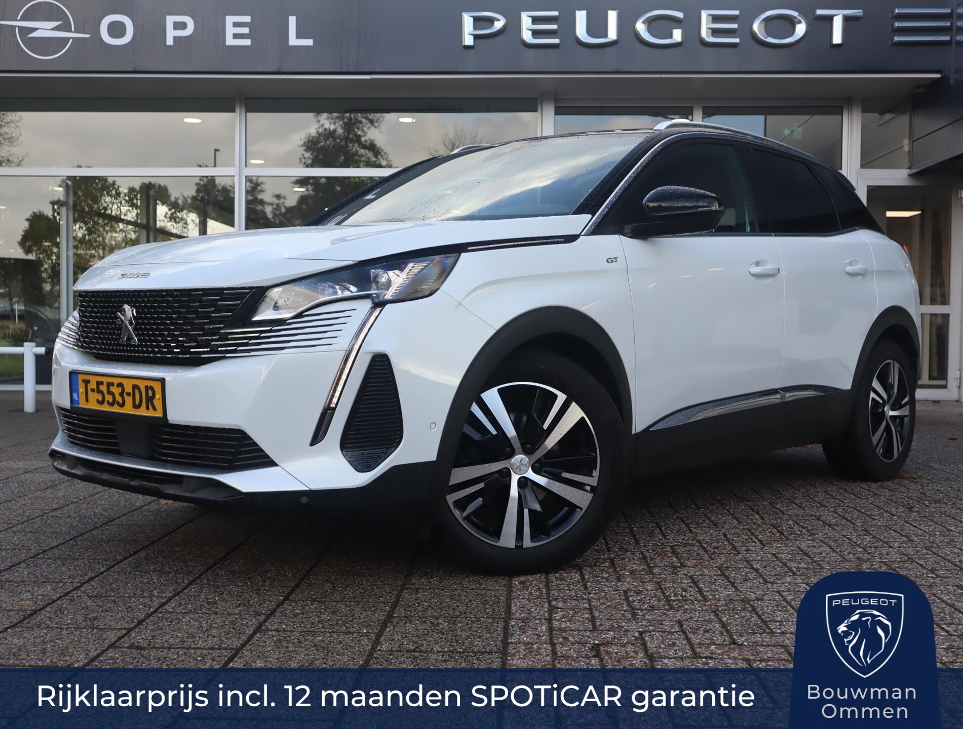 Peugeot 3008 SUV GT PureTech 130pk S&S EAT8 automaat, Rijklaarprijs, Navigatie Camera Adaptieve cruise control