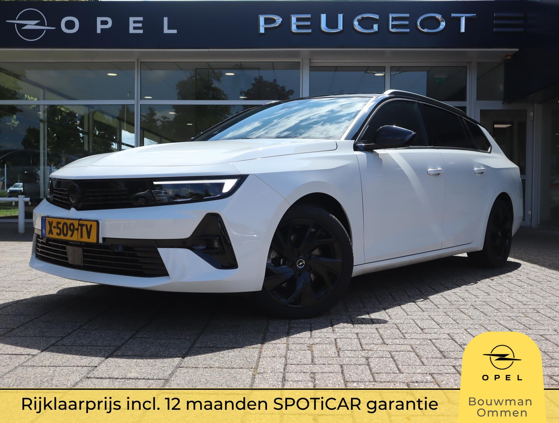 Opel Astra Sports Tourer GS - Level 4 1.2 Turbo 130pk, Rijklaarprijs, Navigatie 360° Camera Adaptieve Cruise