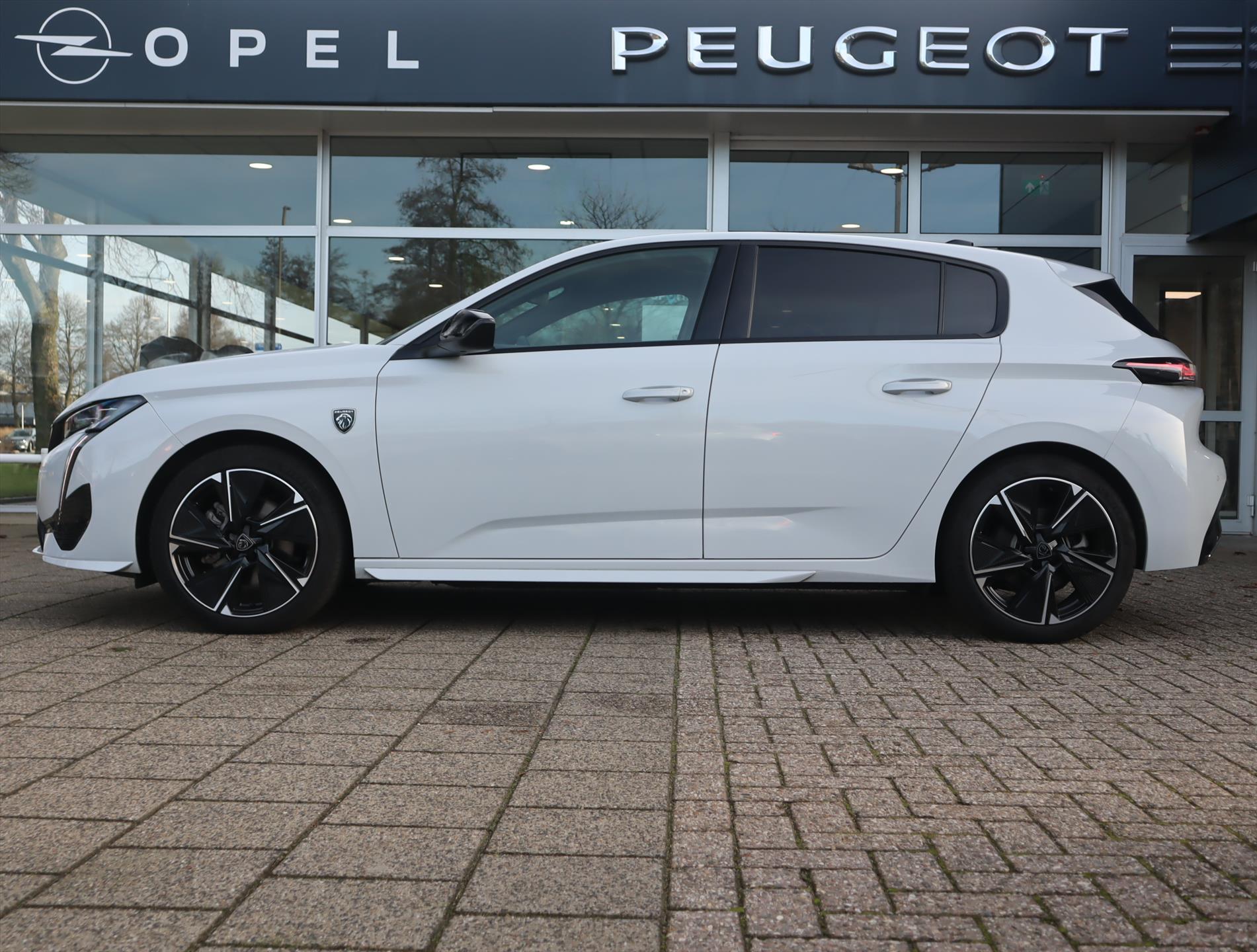 Peugeot e-308 EV GT First Edition 54kWh 156pk, Rijklaarprijs, Navigatie Adaptieve cruise control Stoel- en stuurverwarming - Afbeelding 3