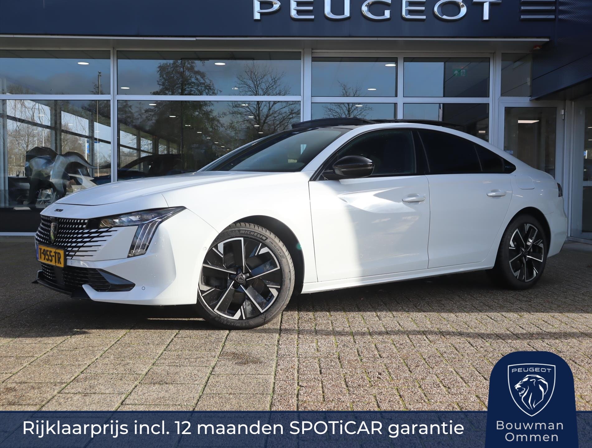 Peugeot 508 Plug-in HYbrid 225PK e-EAT8 Automaat GT, Rijklaarprijs Panoramadak Focal HiFi Camera Navigatie Apple Carplay - Afbeelding 2