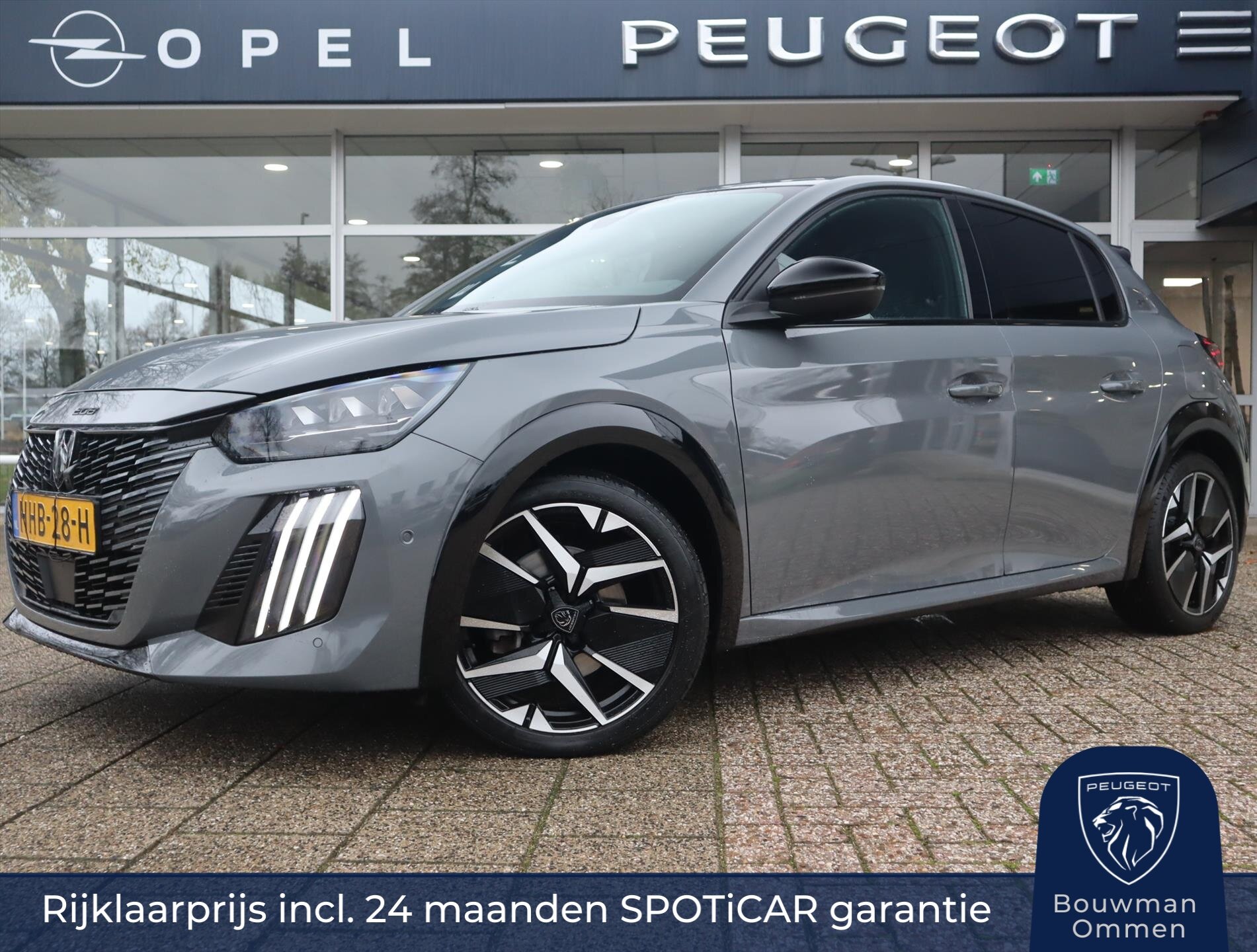 Peugeot 208 GT Hybrid 145pk e-DCS6 Automaat, Rijklaarprijs, Navigatie Camera voor en achter Adaptieve cruise control