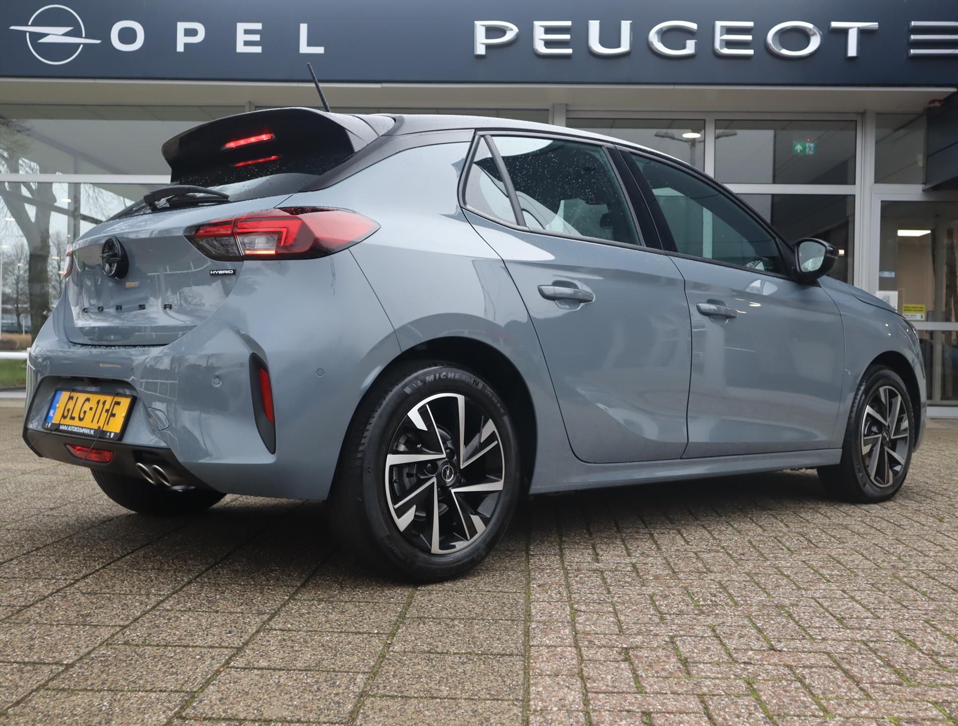 Opel Corsa GS 1.2 Turbo Hybrid 145PK eDCT automaat, Rijklaarprijs, Navigatie Camera LED Apple Carplay - Afbeelding 4