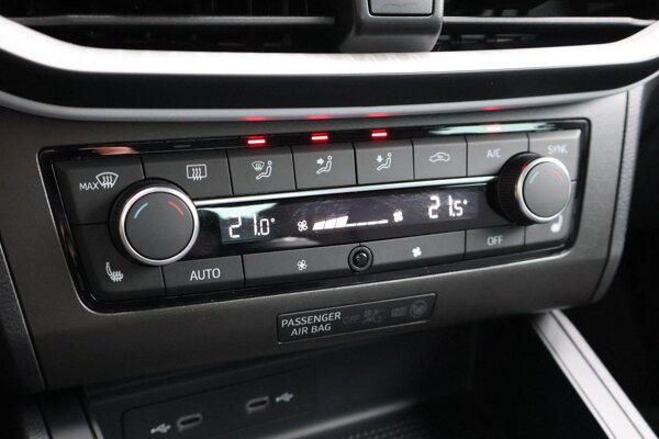 voorstoelen verwarmd