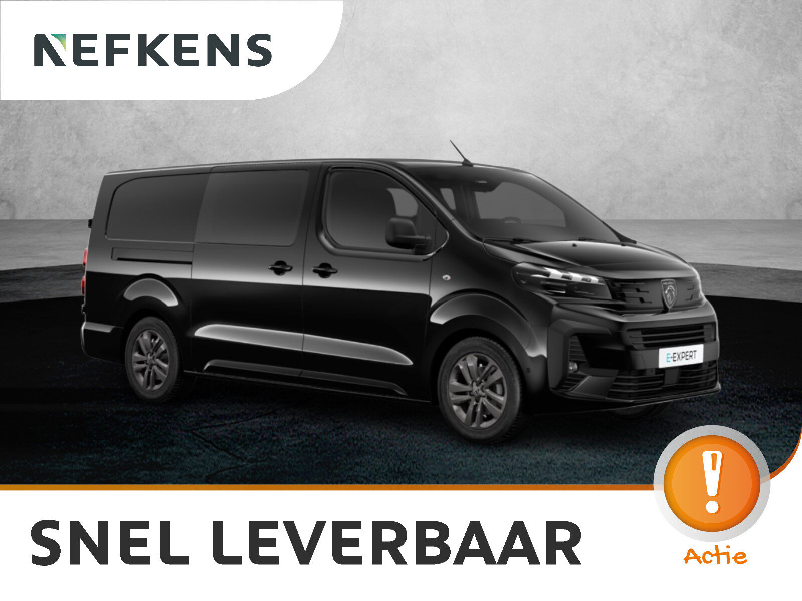 Peugeot e-Expert Standaard Dubbele Cabine - electric