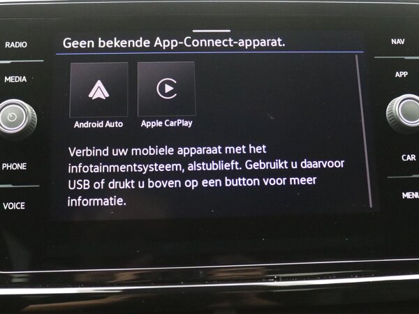 Navigatie via Apple carplay / Android auto