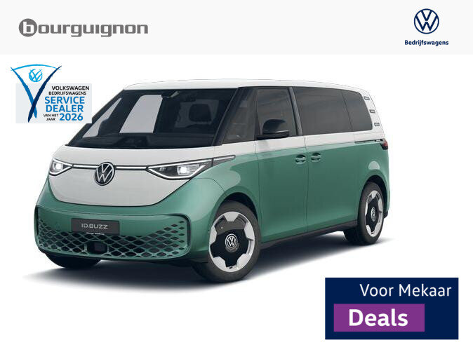 Volkswagen Bedrijfswagens ID. Buzz Pro Bulli Limited  L2 210 kW (286 pk)  86 kWh RWD