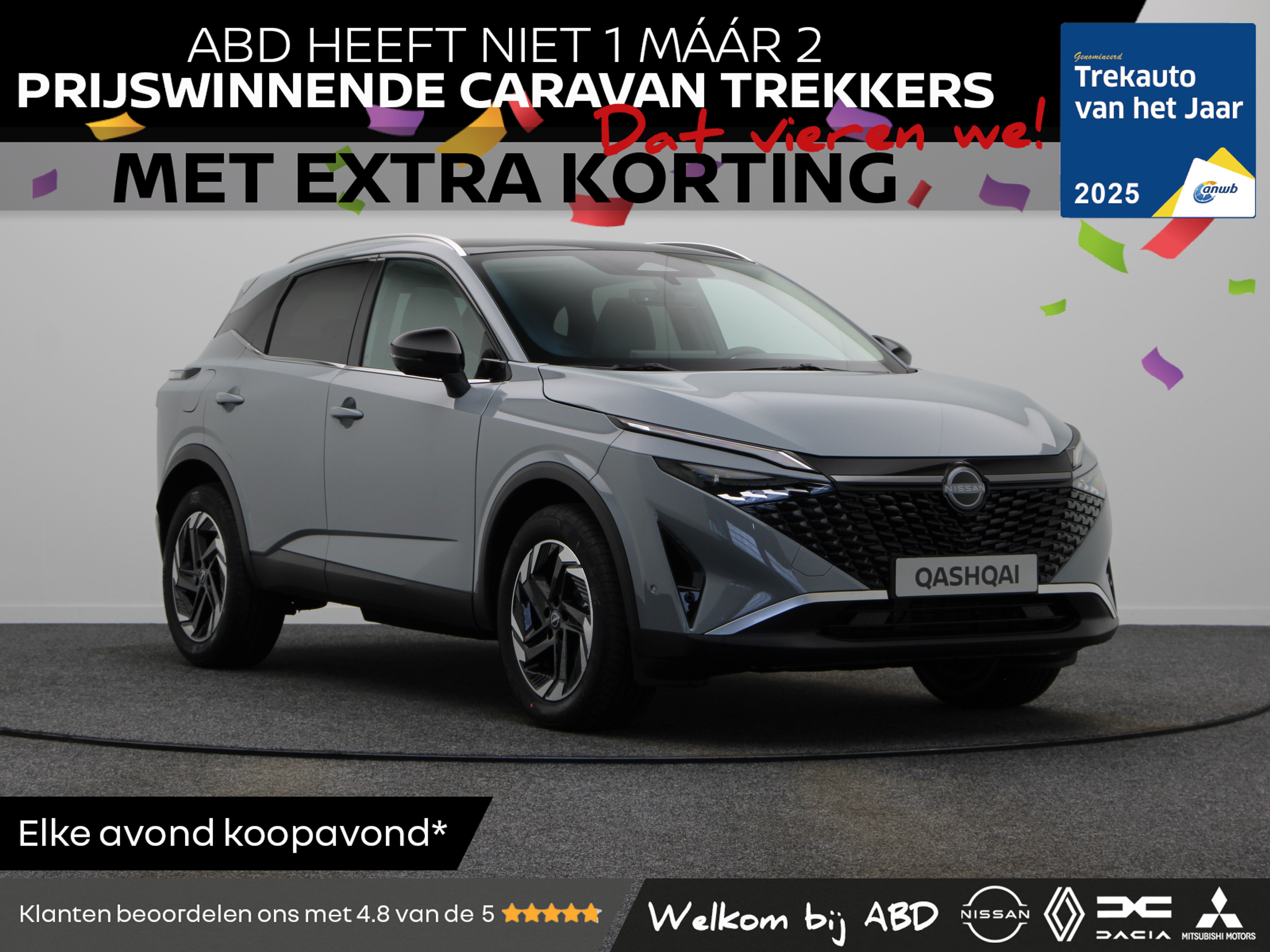 Nissan QASHQAI N-Connecta + Panoramisch glazen dak + Cold Pack e-Power