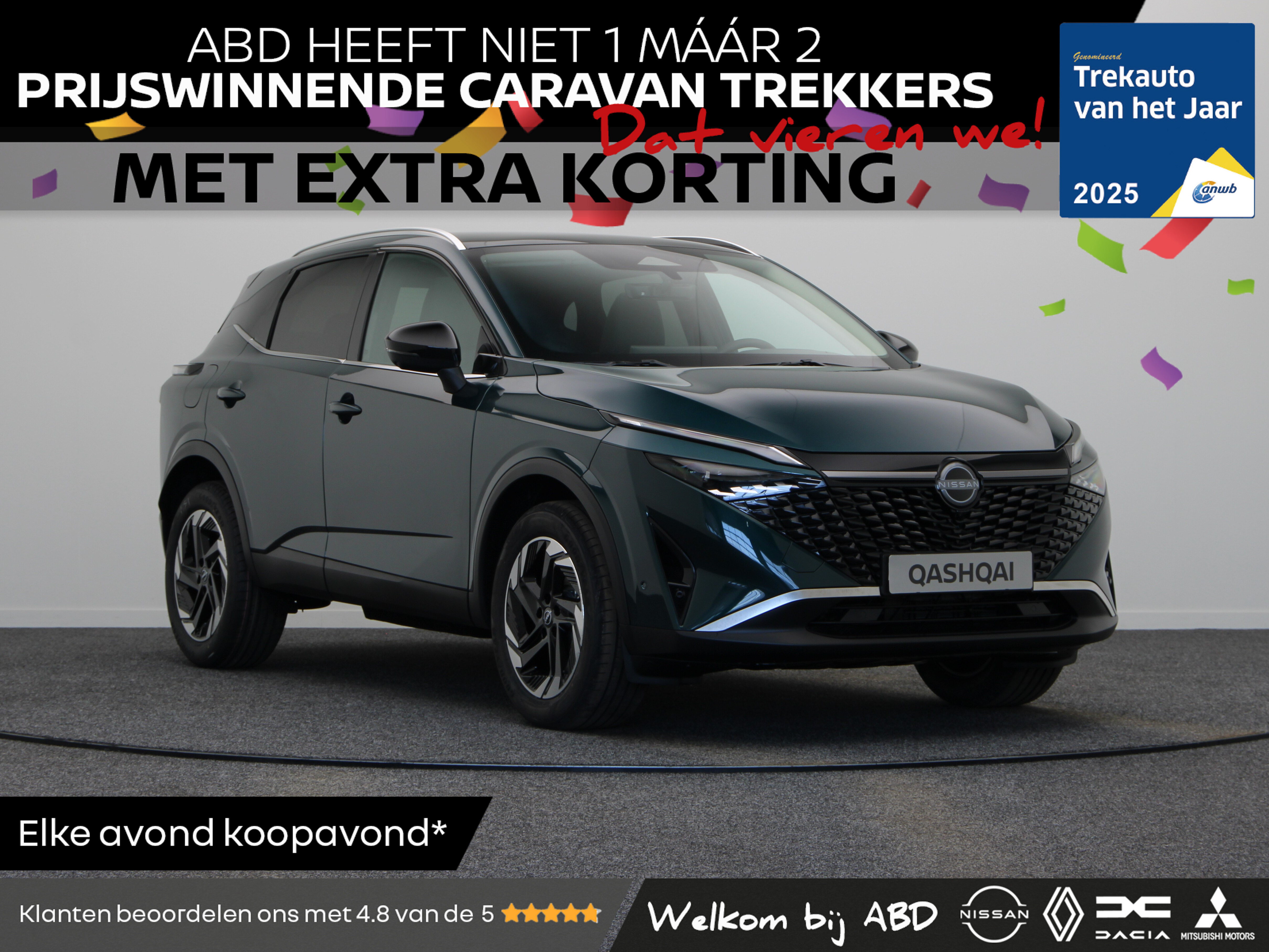 Nissan QASHQAI N-Connecta + Panoramisch glazen dak + Cold Pack e-Power