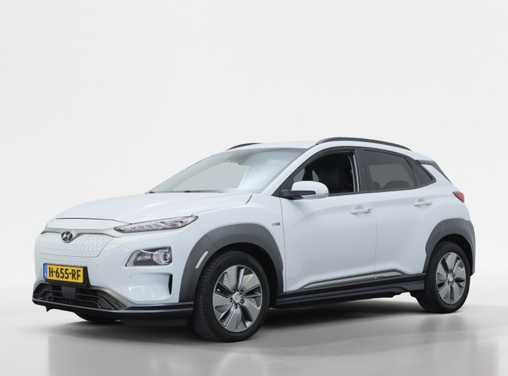 Hyundai Kona EV Premium 64 kWh | SOH 100% | Stoelverwarming | All Seasons |
