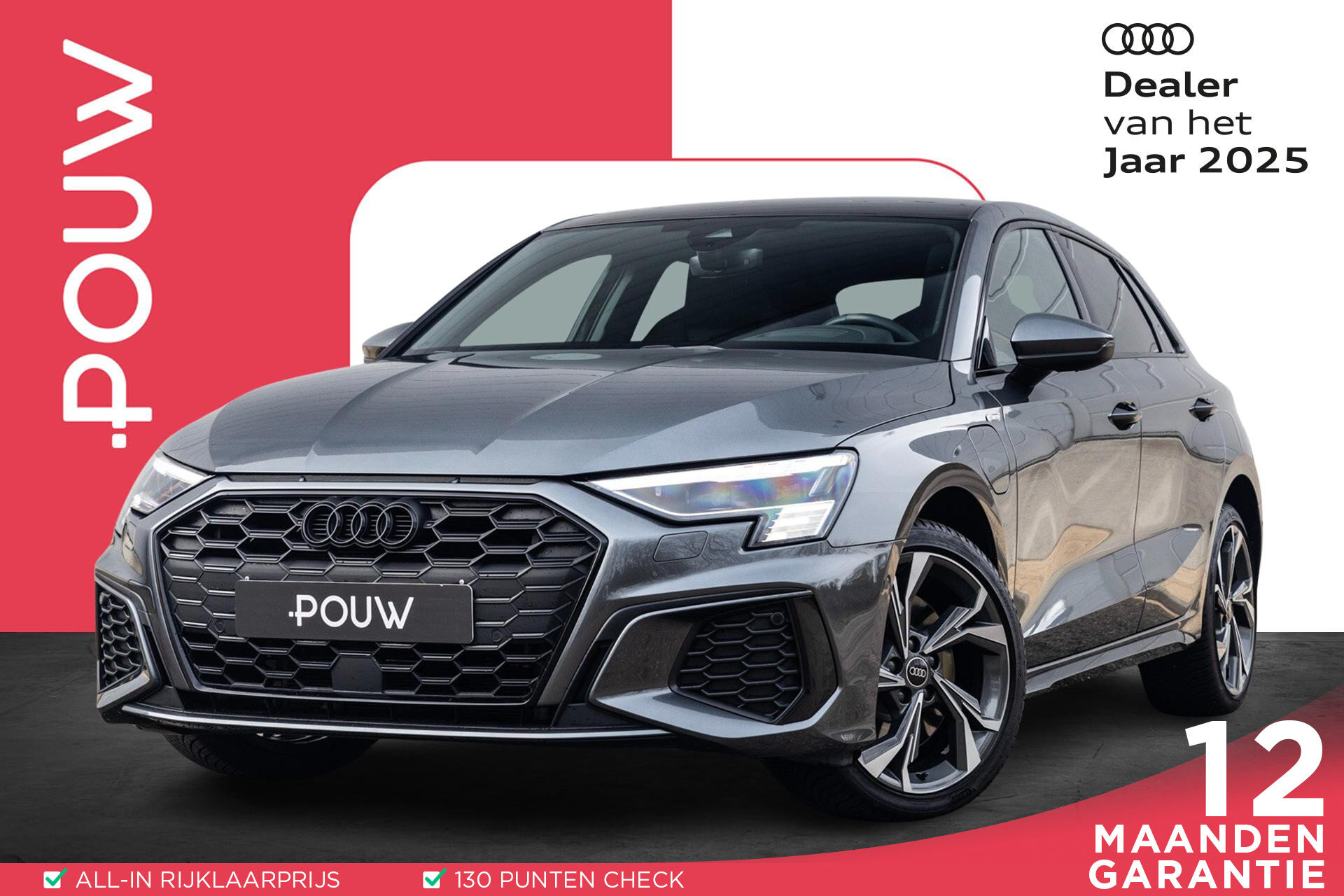 Audi A3 Sportback 45 TFSIe 245pk S Edition Competition