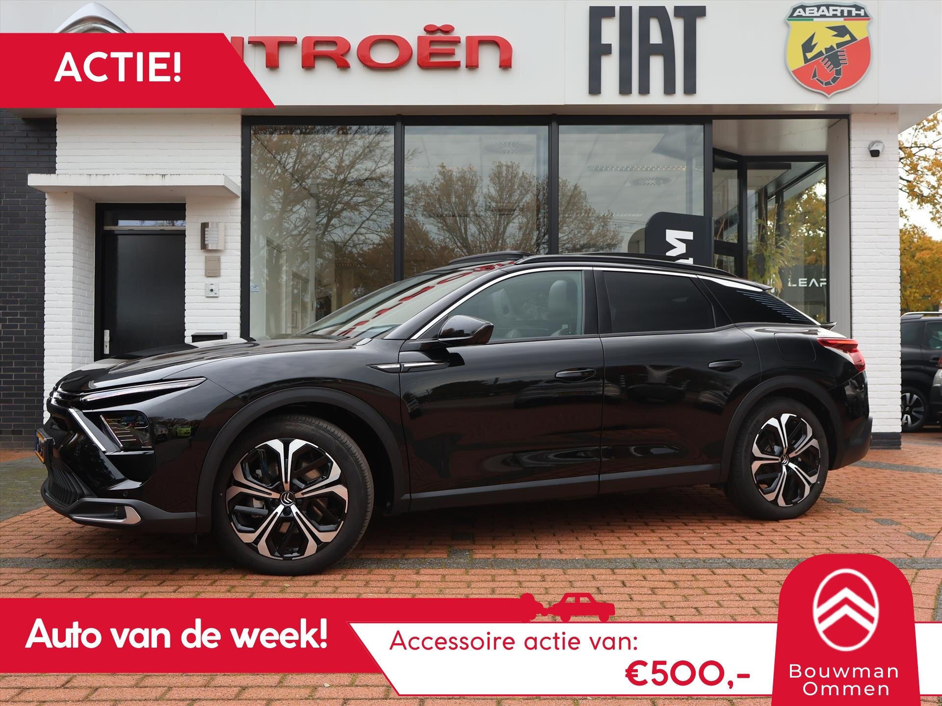 Citroën C5 X *Auto van de Week!* Plug-In Hybrid 225PK e-EAT8 Automaat Max, Rijklaarprijs | Panoramadak | Dakrails | Leder | Massagefunctie