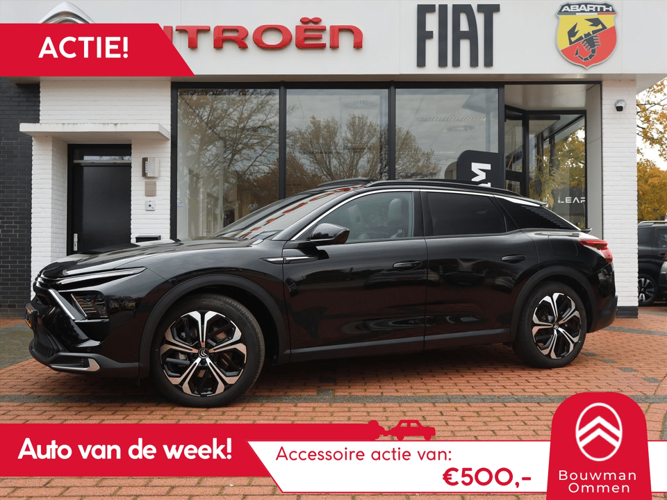 Citroën C5 X *Auto van de Week!* Plug-In Hybrid 225PK e-EAT8 Automaat Max, Rijklaarprijs | Panoramadak | Dakrails | Leder | Massagefunctie - Afbeelding 1