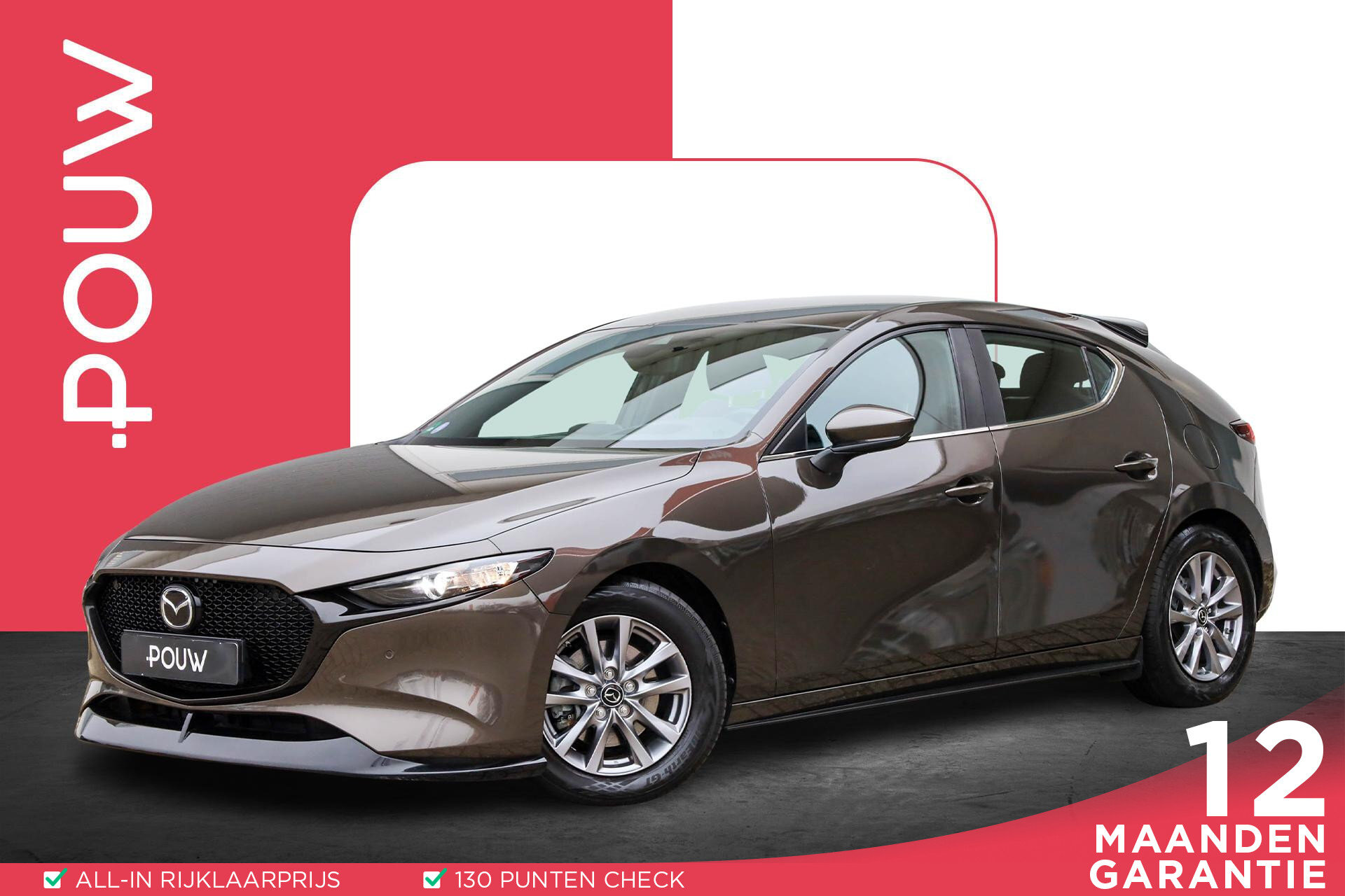 Mazda 3 2.0 e-SkyActiv-X M Hybrid 180pk Comfort met Bose