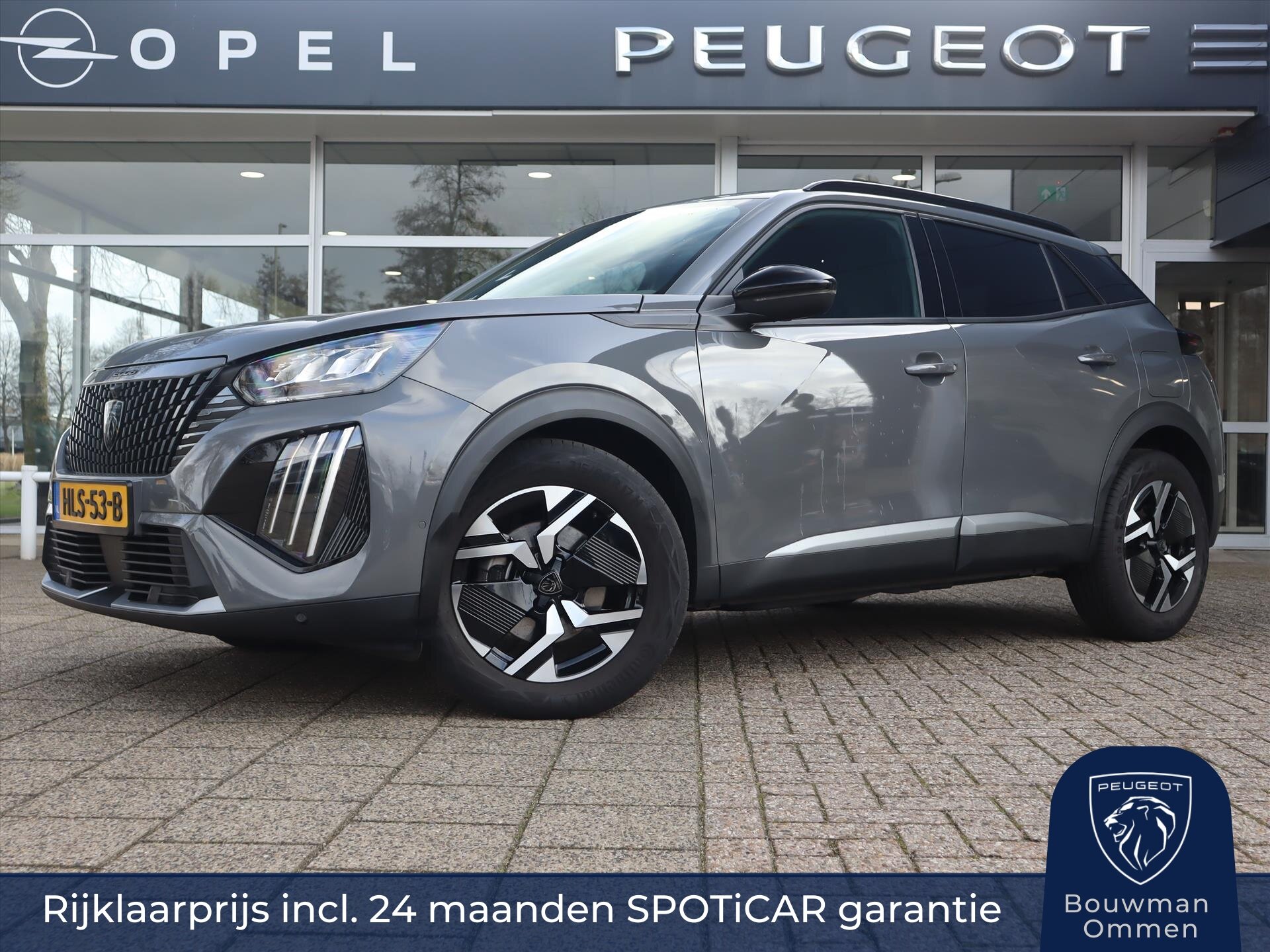 Peugeot 2008 SUV Allure Mild Hybride 145PK e-DCS6 Automaat, Rijklaarprijs, Navigatie 360 Camera Adaptieve Cruise Control DAB+ LED