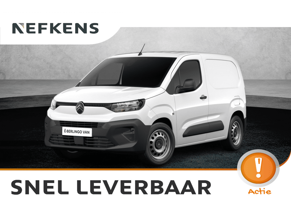 Citroën ë-Berlingo Standaard - Elektrisch - Afbeelding 1