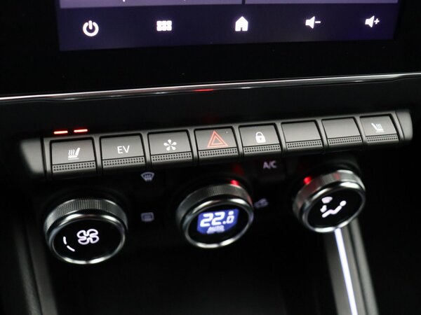 Elektrisch verwarmbare voorstoelen