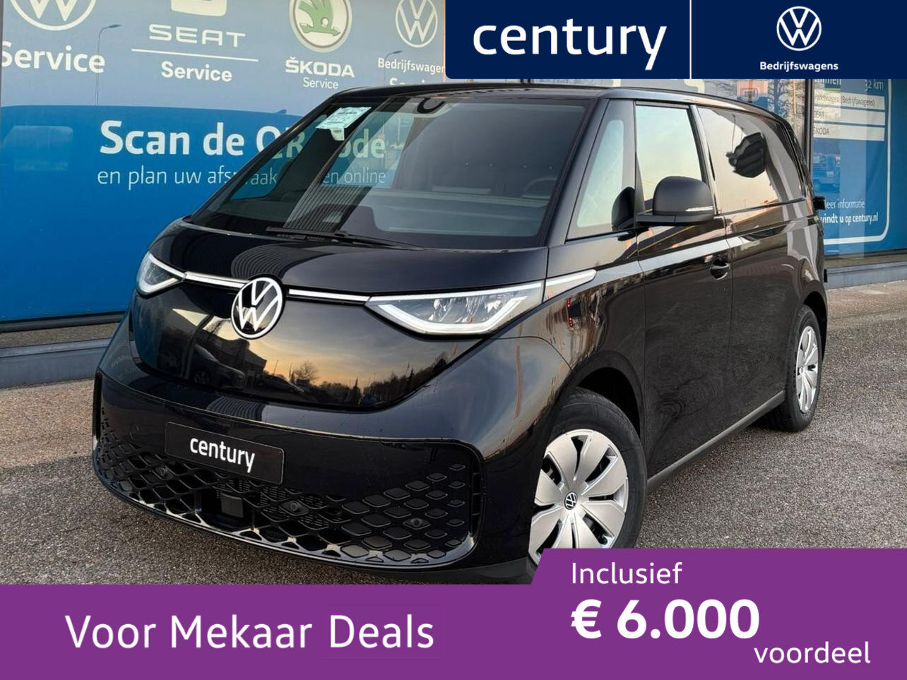 Volkswagen Bedrijfswagens ID. Buzz Cargo Cargo Elektromotor 210 kW (286 pk) 2988 mm RWD