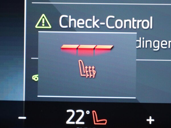 Elektrisch verwarmde voorstoelen