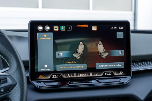 voorstoelen verwarmd