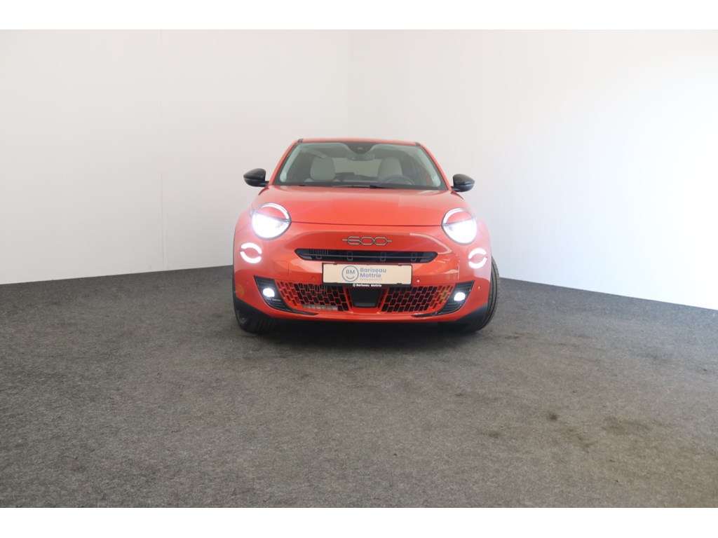 Fiat 600 LA PRIMA HYBRID 136PK *LEDER*DAB*GPS*CAMERA SENSOR v - Afbeelding 2