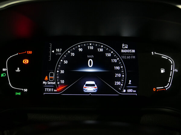 Volledig digitaal instrumentenpaneel